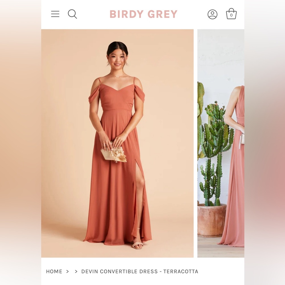 Birdy Grey Terracotta Bridesmaid Dress